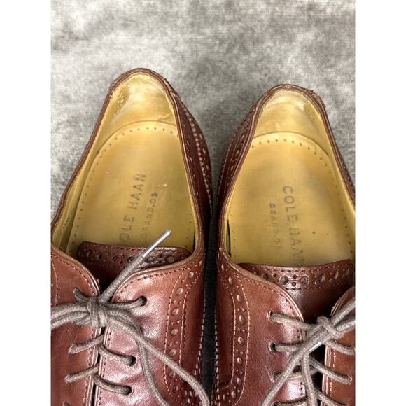 Cole Haan Wingtip Oxford Full Brogue Brown Leather Men’s 11M main image 6